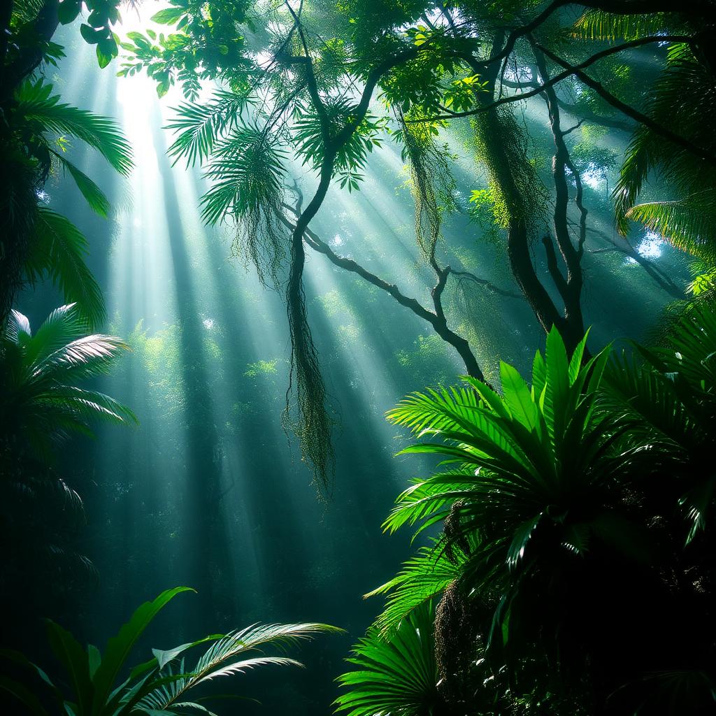 Symbolic imagery representing Amazonian Plant Medicine.