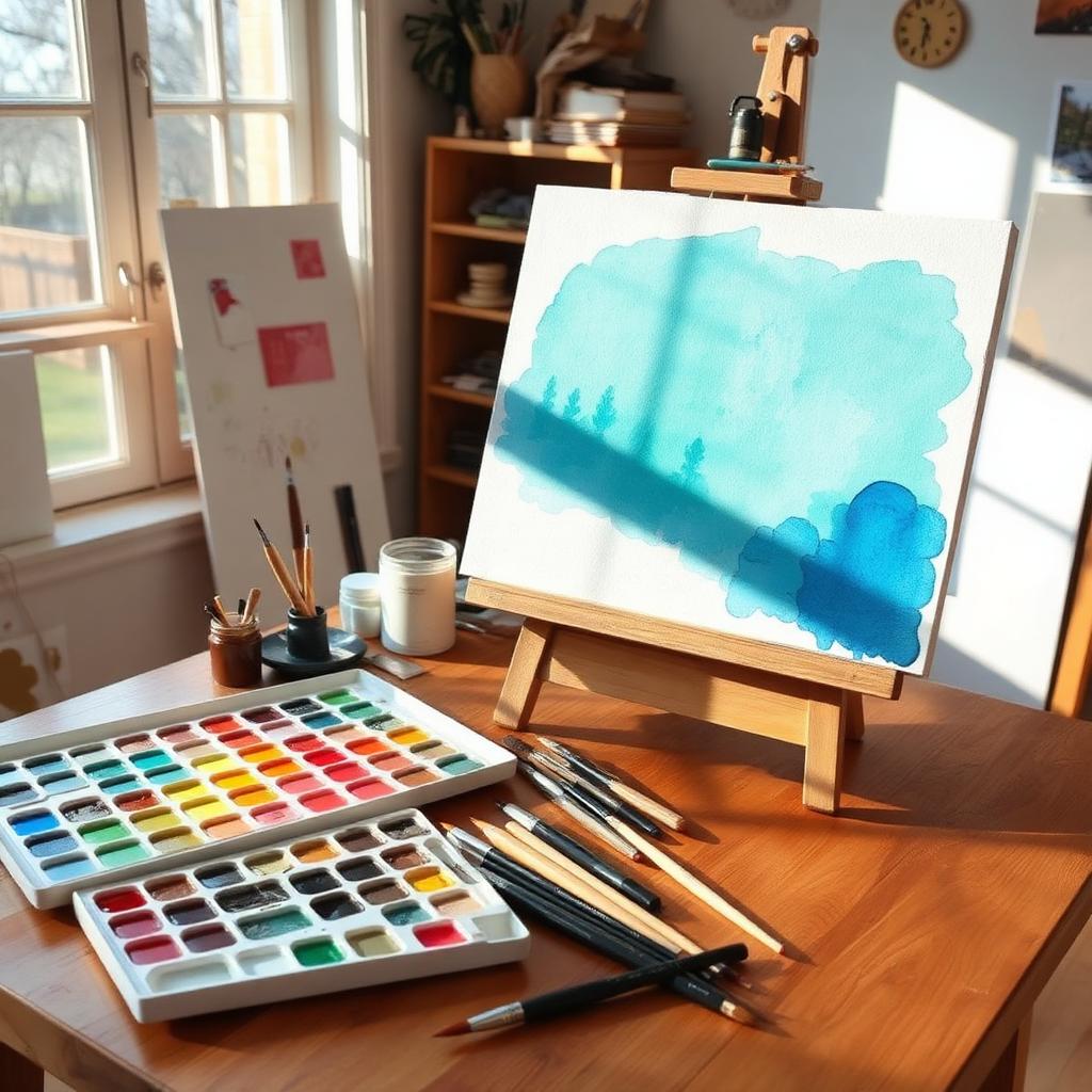 Symbolic imagery representing Art Therapy.
