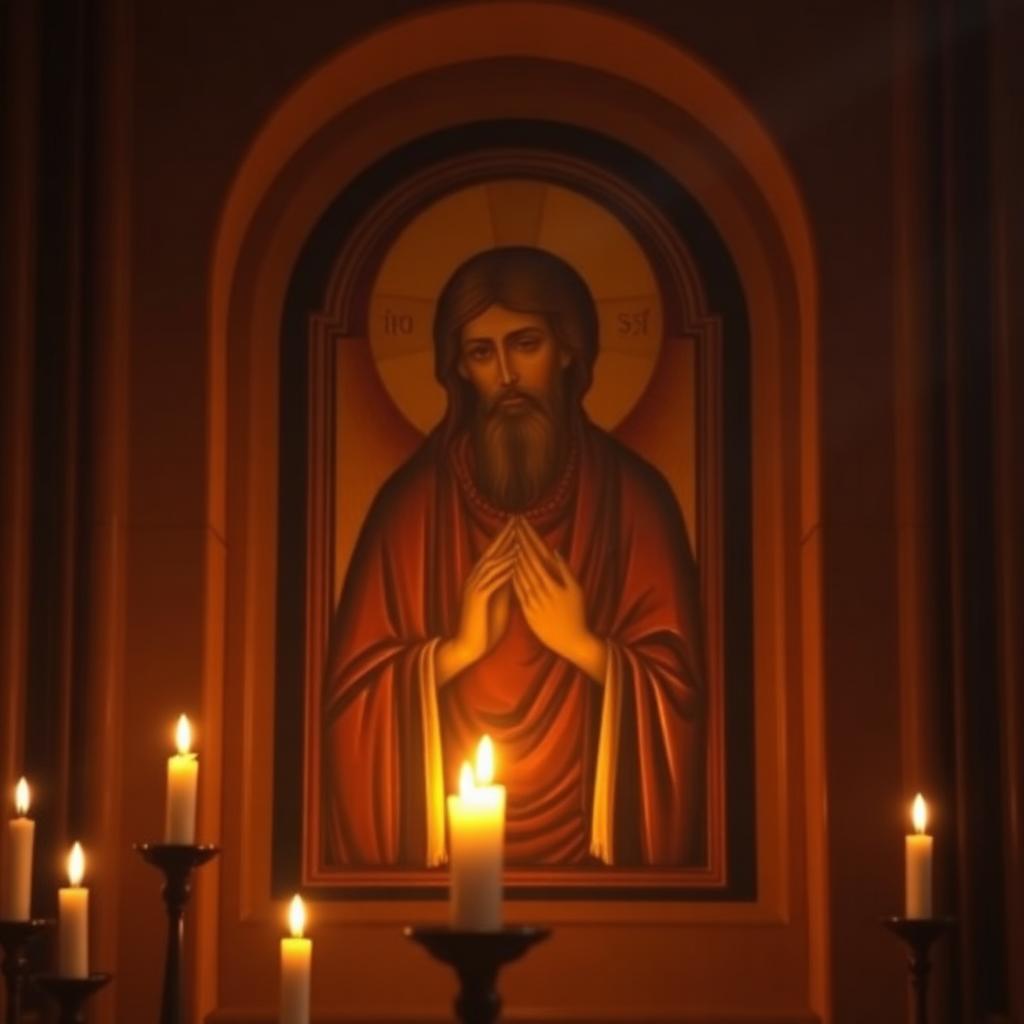 Symbolic imagery representing Christian Mysticism.