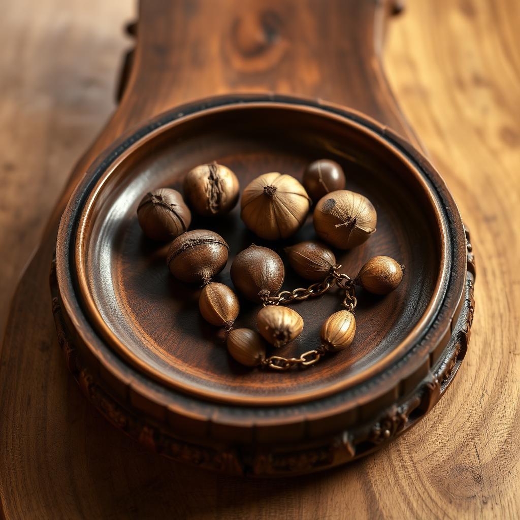 Symbolic imagery representing Ifá.