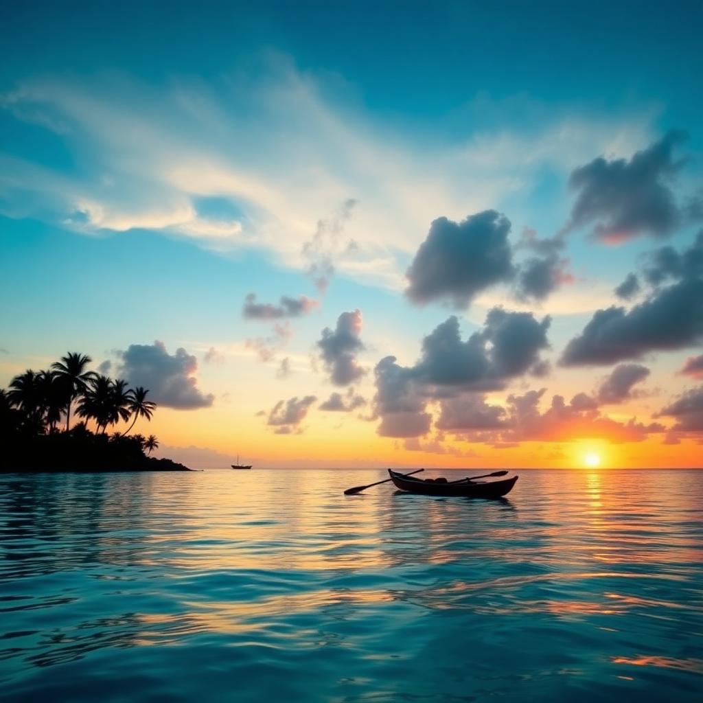 Symbolic imagery representing Pacific Island Healing.