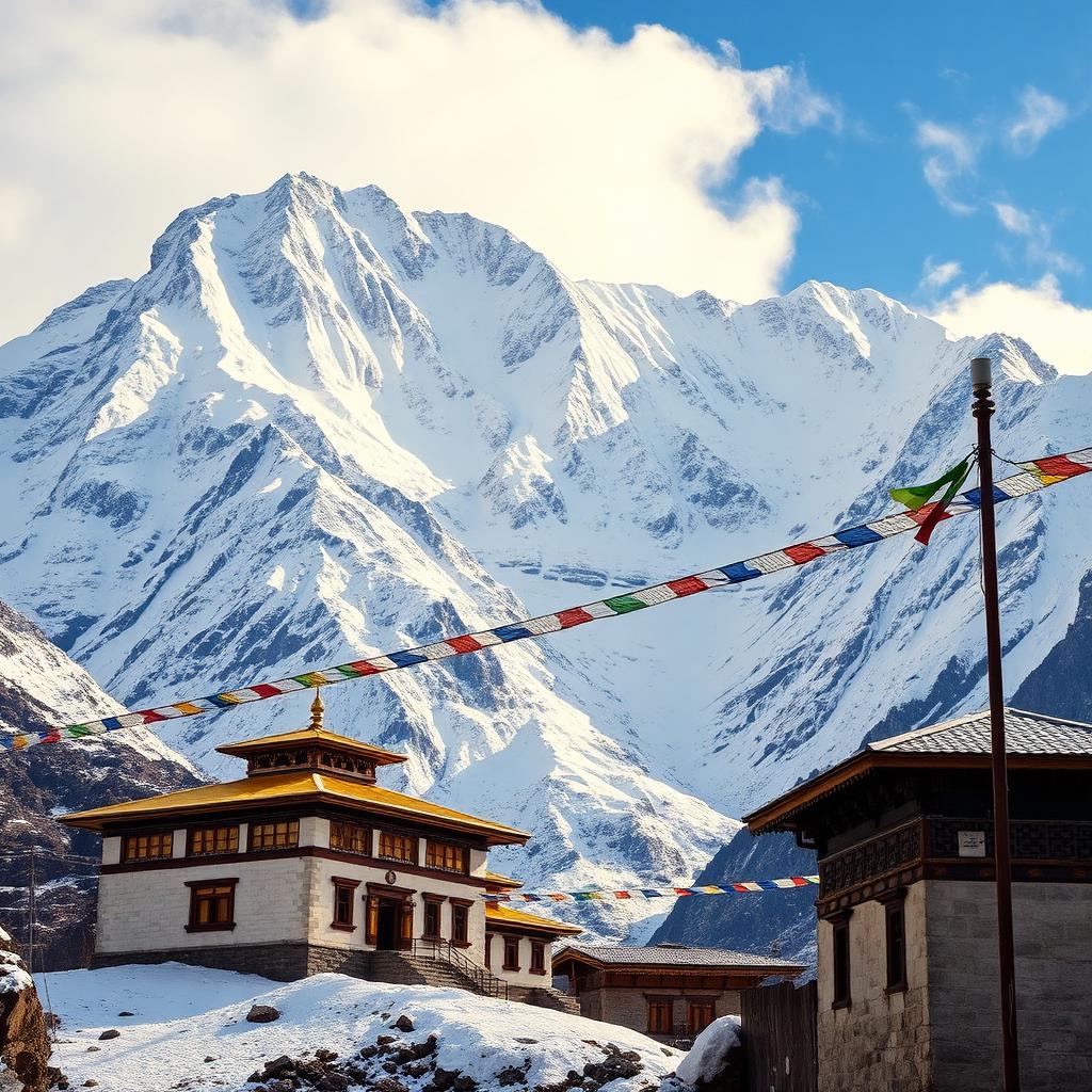 Symbolic imagery representing Tibetan Medicine (Sowa Rigpa).